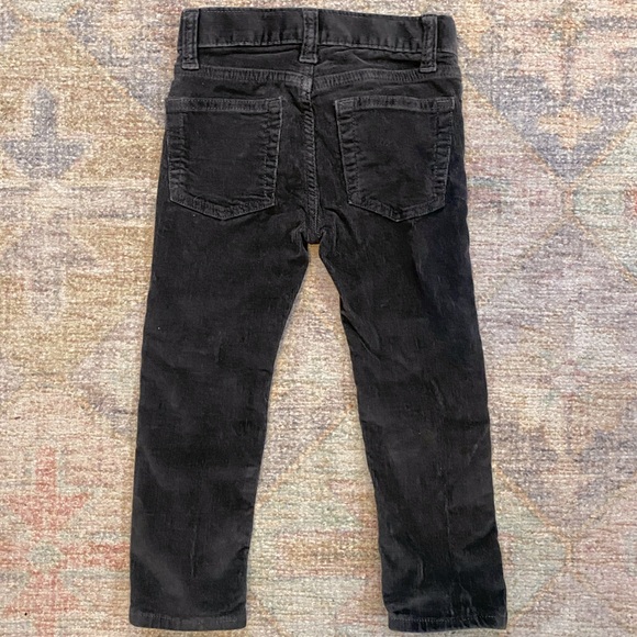 Crewcuts Toddler Boys Corduroy Pants with Stretch in Charcoal Grey - Picture 6 of 8